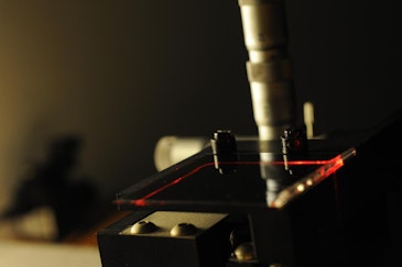Precision optical components with inkjet printing