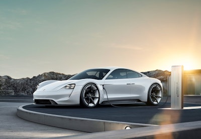 Porsche's first fully electric sports car is named Taycan