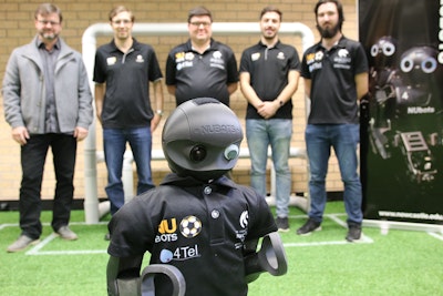 Team of teen soccer robots represent Australia at World Cup