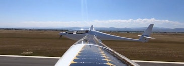 Solar electric StratoAirNet prototype completes first flight