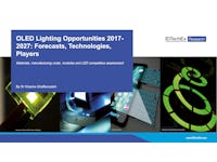 OLED Lighting Opportunities 2017-2027: Forecasts, Technologies, Player