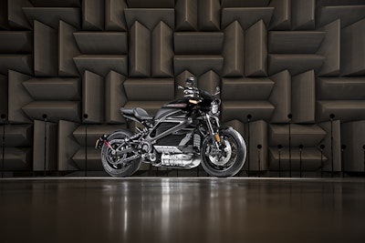 Harley-Davidson's first electric motorcycle