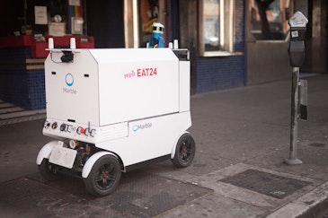 Support for robotic deliveries