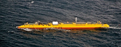 Tidal turbine shows phenomenal performance