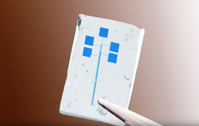 Part-organic invention can be used in bendable mobile phones