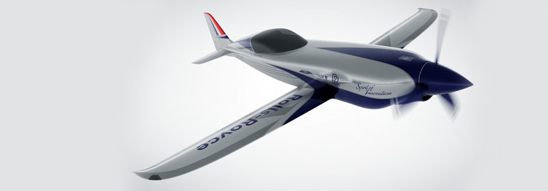 Rolls Royce aiming for world's fastest electric airplane