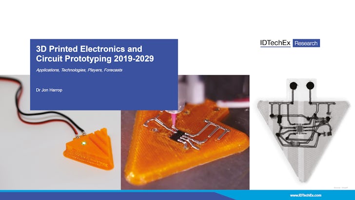 3d Printed Electronics And Circuit Prototyping 2019 2029 Idtechex