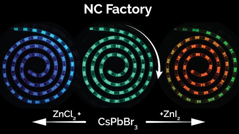 Nanocrystal 'factory' could revolutionize quantum dot manufacturing