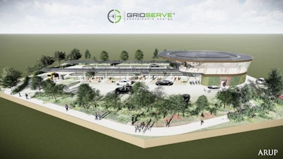 Electric forecourt network announced for the UK