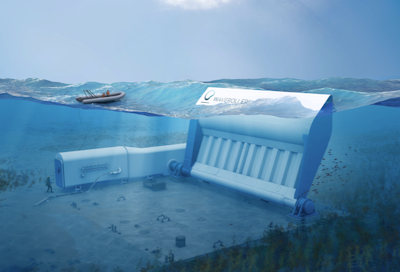 AW-Energy substation for new Surge2 Ocean Wave Energy in Portugal