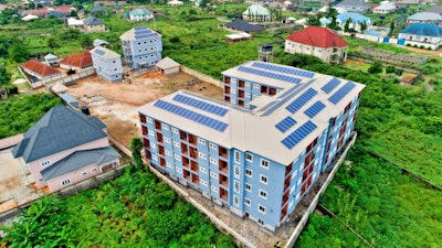 Solar mini-grid distribution in Nigeria