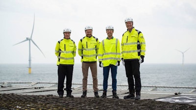 Scandinavia's largest offshore wind farm inaugurated