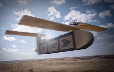 1-Ton cargo delivery drone unveiled