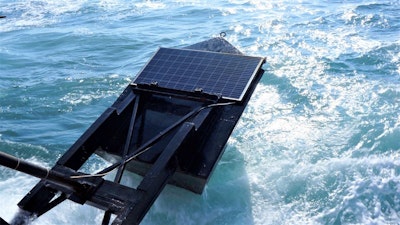 Testing begins for combined wave and solar system