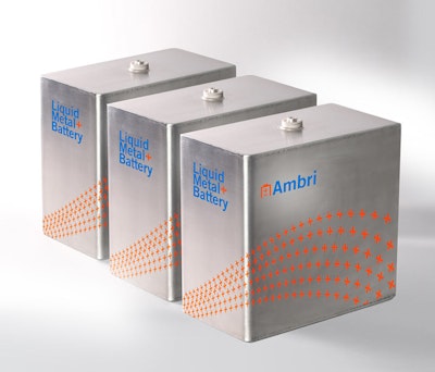 NEC to develop energy storage systems with Ambri Inc