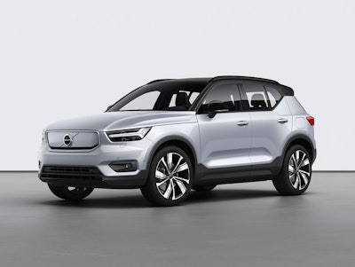 Volvo introduces first fully electric car