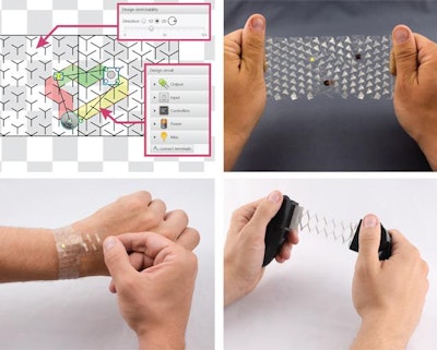 Stretchable Circuits: New Process Simplifies Production