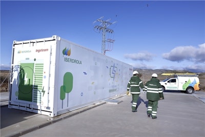 First Battery Storage System for Electricity Grids in Spain