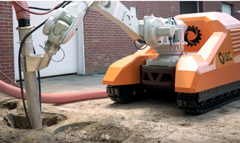 Team to Build All-Electric Excavation Robot