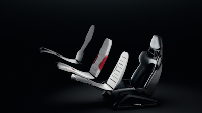 Porsche Presents Innovative 3D-Printing Technology for Bucket Seats