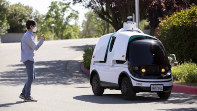 Delivery Robots Move Medical Supplies in COVID-19 Response