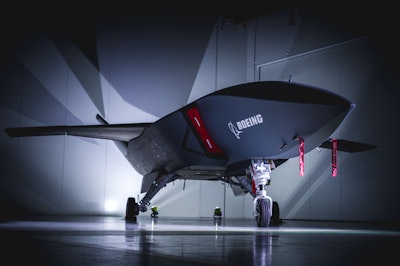 Boeing Rolls out First Loyal Wingman Unamnned Aircraft
