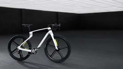 Custom 3D-Printed Unibody Carbon Fiber E-Bicycle