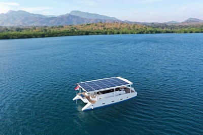 Solar Powered Yacht Completes Circumnavigation of Bali