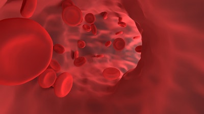 Flexible and Biodegradable Electronic Blood Vessels