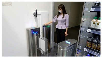 Fujitsu Cashless, Contactless Retail Experience for Masked Shoppers