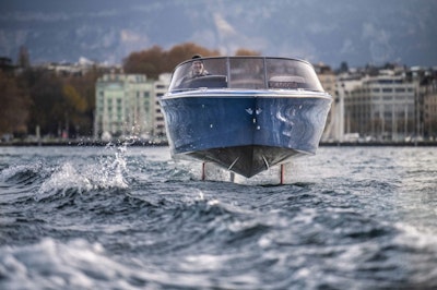 First Electric, Foiling Boat Aces Safety and Noise Test