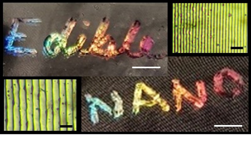 Edible Holograms Could Someday Decorate Foods