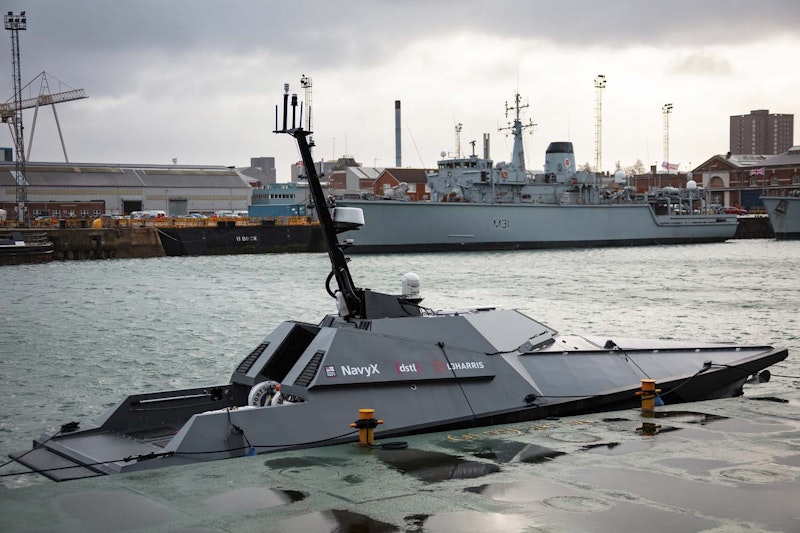 New Autonomous Vessel Delivered to Royal Navy