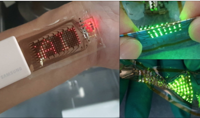 OLED 'Skin' Display Can be Stretched by Up to 30%