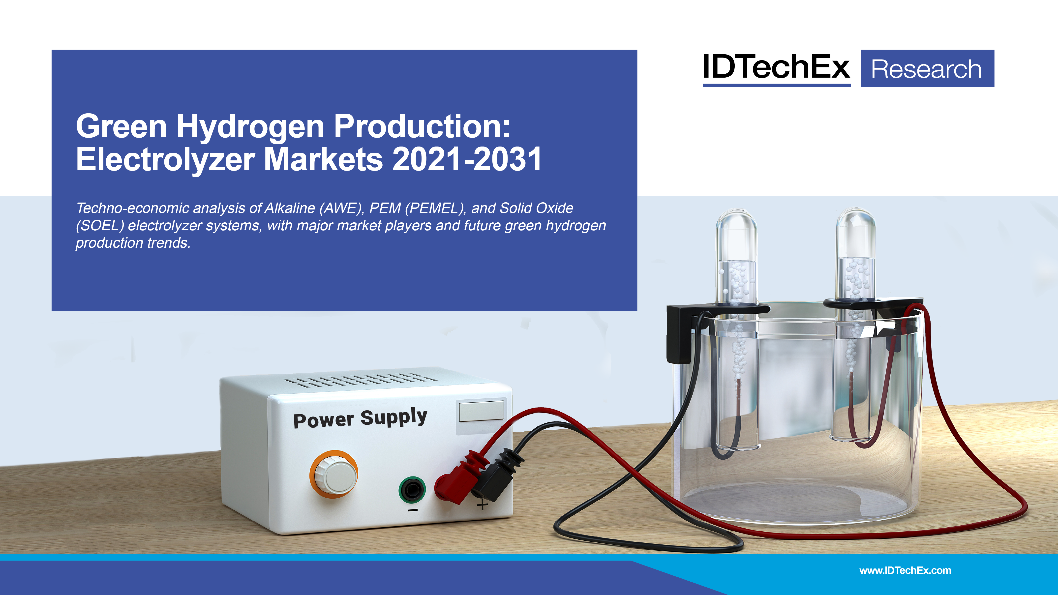 Green Hydrogen Production: Electrolyzer Markets 2021-2031