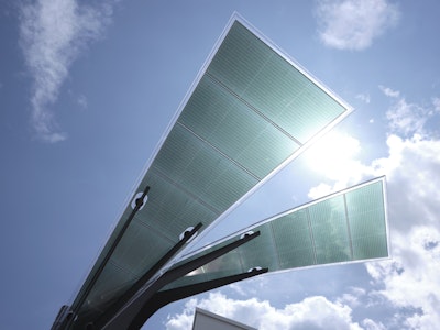 ASCA Solar Tree Supplies E-Bikes with Environmentally Friendly Energy