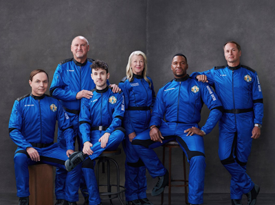 Blue Origin Completes Third Human Spaceflight