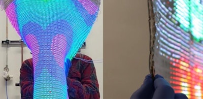 Fully Woven Smart Display