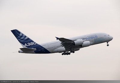 First A380 Powered by 100% Sustainable Aviation Fuel Takes to the Sky