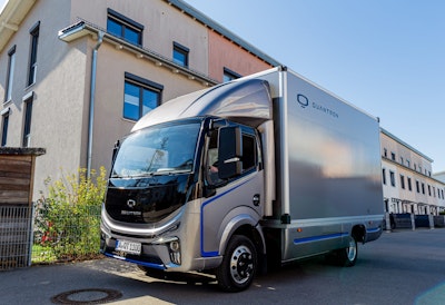 Quantron Presents the QUANTRON QARGO 4 EV Light Truck
