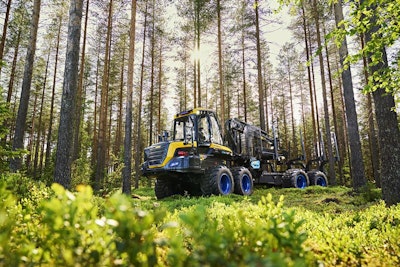 Ponsse Develops Electric Forestry Vehicle