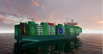 Aurelia's 100% Hydrogen Powered Design Awarded RINA Approval
