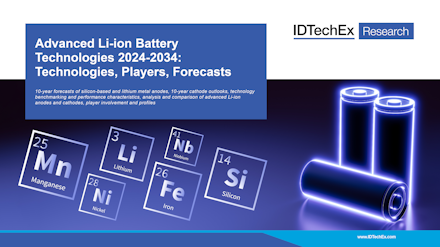 Advanced Li-ion Battery Technologies 2024-2034: Technologies, Players, Forecasts