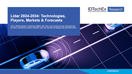 LiDAR 2024-2034年：技術、有力企業、市場、予測