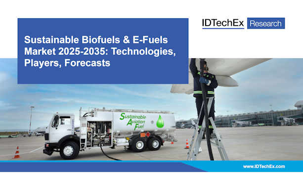 ตลาดเชื้อเพลิงชีวภาพและเชื้อเพลิงอิเล็กทรอนิกส์ที่ยั่งยืน 2025-2035: เทคโนโลยี ผู้เล่น การคาดการณ์