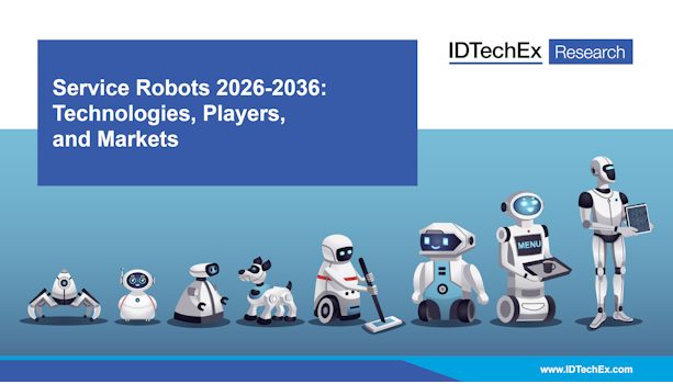 Service Robots 2026-2036: Technologies, Players, and Markets