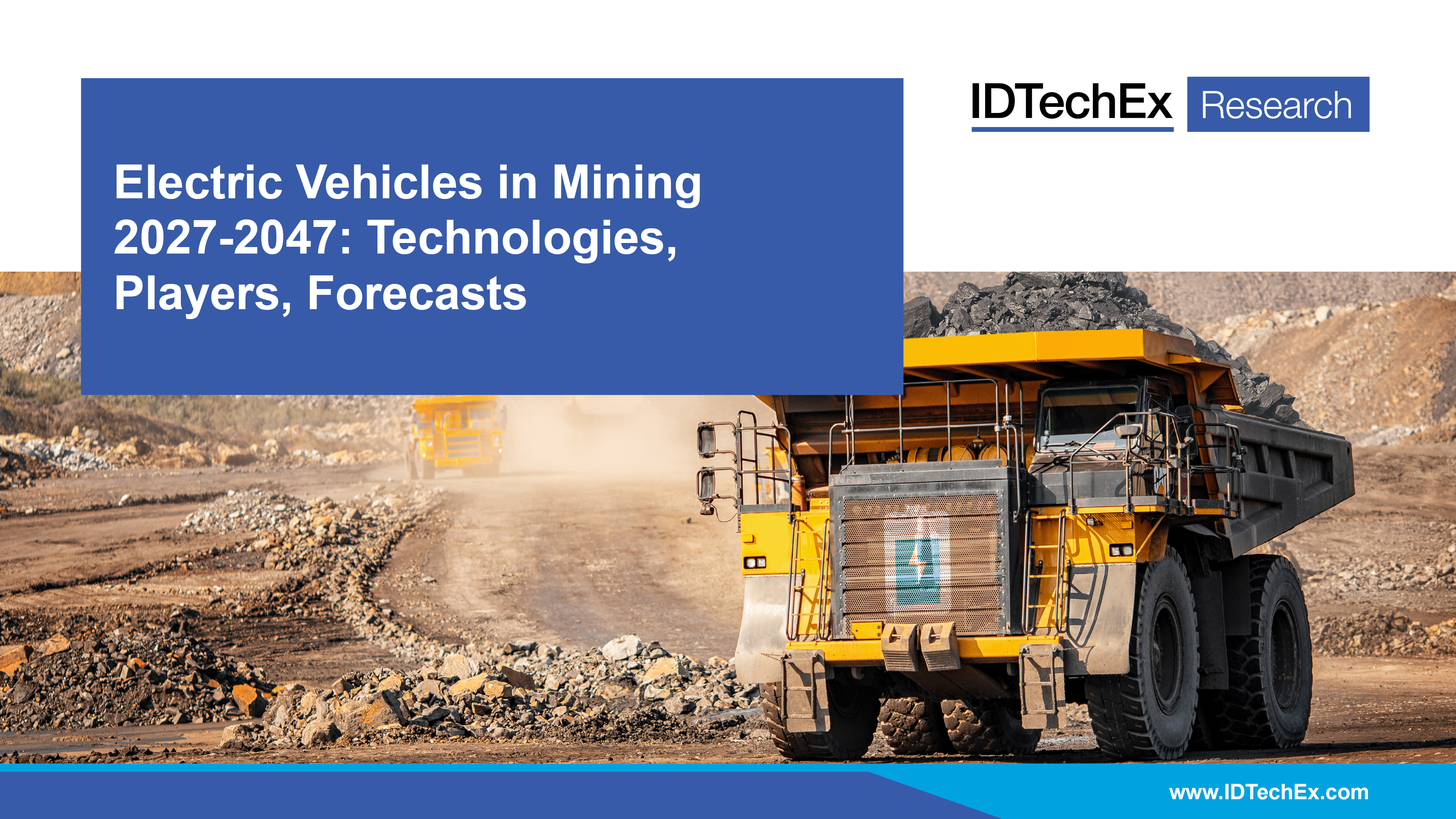 Electric Vehicles in Mining 2027-2047: Technologies, Players, Forecasts Cover