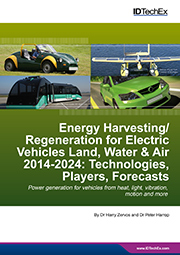 Energy Harvesting/ Regeneration for Electric Vehicles Land, Water & Air 2014-2024
