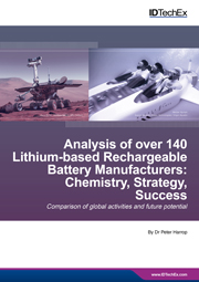 Analysis of over 140 Lithium-based Rechargeable Battery Manufacturers: Chemistry, Strategy, Success