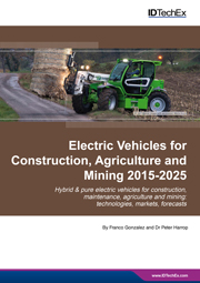 Electric Vehicles for Construction, Agriculture and Mining 2015-2025